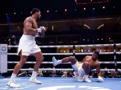 Joshua Defeats Ngannou With Second-Round Knockout (Photos) Joshua Defeats Ngannou With Second-Round Knockout (Photos)
