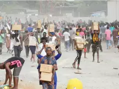 Hardship: FCTA Confirms Looting Of Warehouse In Abuja Hardship: FCTA Confirms Looting Of Warehouse In Abuja