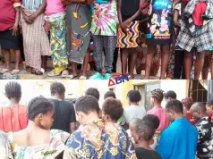 Police Bust Abia Baby Factory, Rescue 8 Children, 16 Pregnant Women, Nab Suspects (Photos, Video) Police Bust Abia Baby Factory, Rescue 8 Children, 16 Pregnant Women, Nab Suspects (Photos, Video)