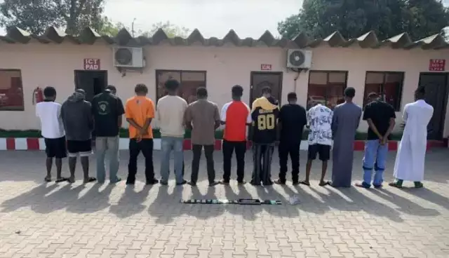 EFCC Nabs 13 Suspected Internet Fraudsters In Kano EFCC Nabs 13 Suspected Internet Fraudsters In Kano