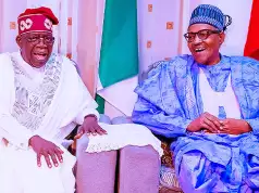 I’m Committed To Ensure Your Success, Buhari Tells Tinubu