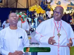 Former Minister, Ogah Salutes Arch Bishop Opoko Former Minister, Ogah Salutes Arch Bishop Opoko