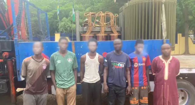 AEDC Staff, Others Nabbed For Stealing Transformer In Abuja