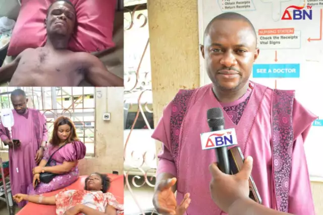 Easter: Abia Local Govt Mayor Rescues Accident Victims On Way to Church (Photos, Video) Easter: Abia Local Govt Mayor Rescues Accident Victims On Way To Church (Photos, Video)