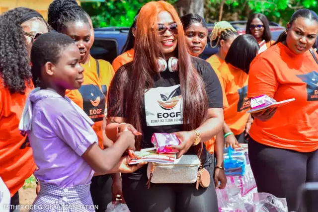 Esther Oge Global Foundation Campaign Against Gender-based Violence, Women Development (PHOTOS) Esther Oge Global Foundation Campaign Against Gender-based Violence, Women Development