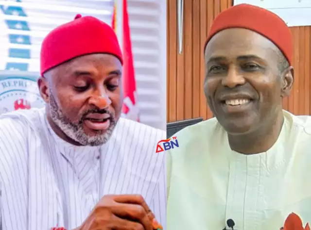 Amobi Ogah Mourns As Abia Ex-Governor Ogbonnaya Onu Dies Amobi Ogah Mourns As Abia Ex-Governor Ogbonnaya Onu Dies