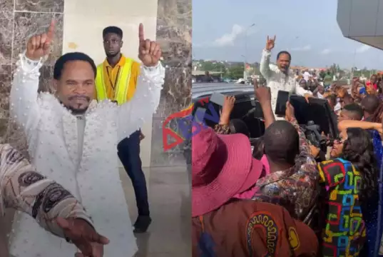Prophet Odumeje’s Triumphant Return After London Meeting (Photos, Video) Prophet Odumeje's Triumphant Return After London Meeting (Photos, Video))