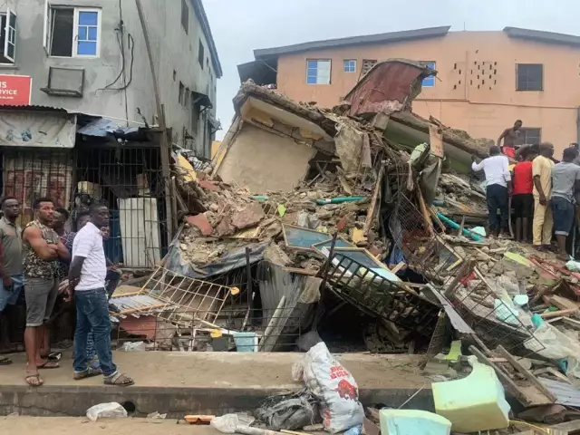 Building Collapses In Rivers, Claims One Life Building Collapses In Rivers, Claims One Life