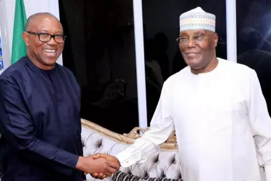 Atiku, Obi Meet For The First Time After 2023 Election "It is To Rescue Nigeria" – Labour Party Reacts To Peter Obi, Atiku, Saraki, Lamido’s Meeting