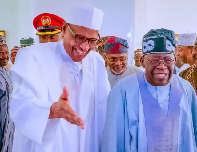 Tinubu Requires Your Support To Succeed, Buhari Tells Nigerians