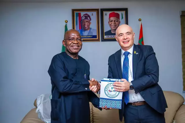 Israeli Ambassador Hails Quality Leadership In Abia Under Otti Israeli Ambassador Hails Quality Leadership In Abia Under Otti