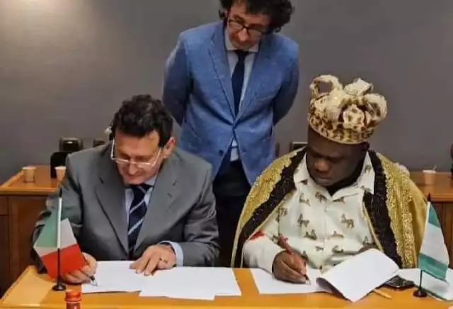 King Apostle Chibuzor Signs Multi-Million Dollar Investment Deals In Italy, Set To Transform Abia King Apostle Chibuzor Signs Multi-Million Dollar Investment Deals In Italy, Set To Transform Abia