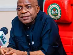 VIDEO: “Hired Agents Of Opposition Dishing Out Lies, Thinking That We’ll Invite Them For Settlement Are Wasting Time” — Otti "Hired Agents Of Opposition Dishing Out Lies, Thinking That We'll Invite Them For Settlement Are Wasting Time" — Otti