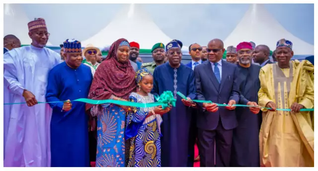 Tinubu Says No Community Will Be Left Behind As He Inaugurates Wuye Flyover, FCT Link Bridge Constructed By Wike