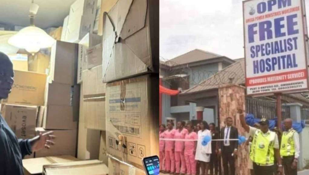 Diasporans Donate Container Load of Medical Equipment to Support OPM Free Hospitals (Photos)