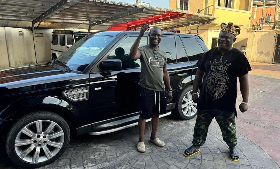 ROYAL GESTURE: HRH Apostle Chibuzor Surprises Faithful with Range Rover Sport (Photos)