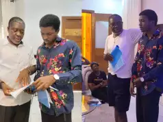 Nollywood Veteran Kanayo O Kanayo Welcomes Son To Film Production Team (Photos, Video) Nollywood Veteran Kanayo O Kanayo Welcomes Son To Film Production Team (Photos, Video)