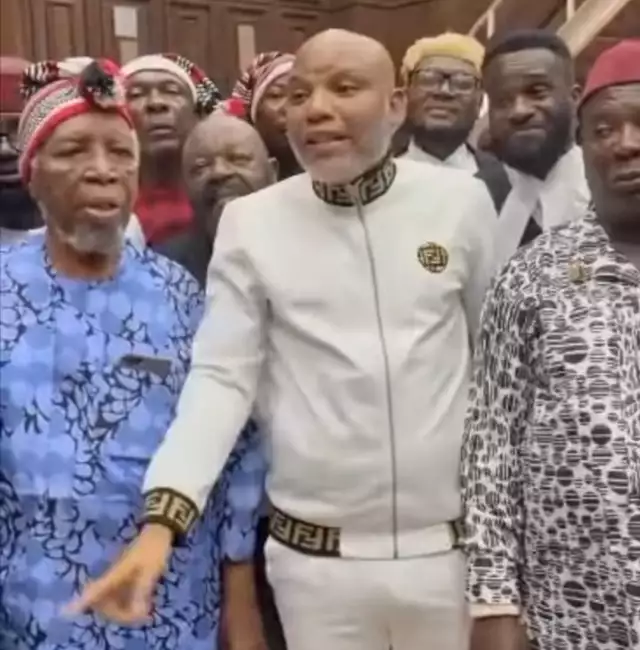 Any Court Trying Me Is Committing Terrorism, Nnamdi Kanu Says (VIDEO) Any Court Trying Me Is Committing Terrorism, Nnamdi Kanu Says
