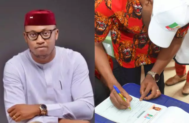 Former ADC House of Reps Candidate In Abia, Obinna Nwosu Joins APC (Photos, Video) ADC Reps Candidate In Abia, Prince Nwosu Defects To APC (Photos, Video)