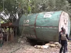 How JTF Destroyed 40 Illegal Refining Sites In Abia