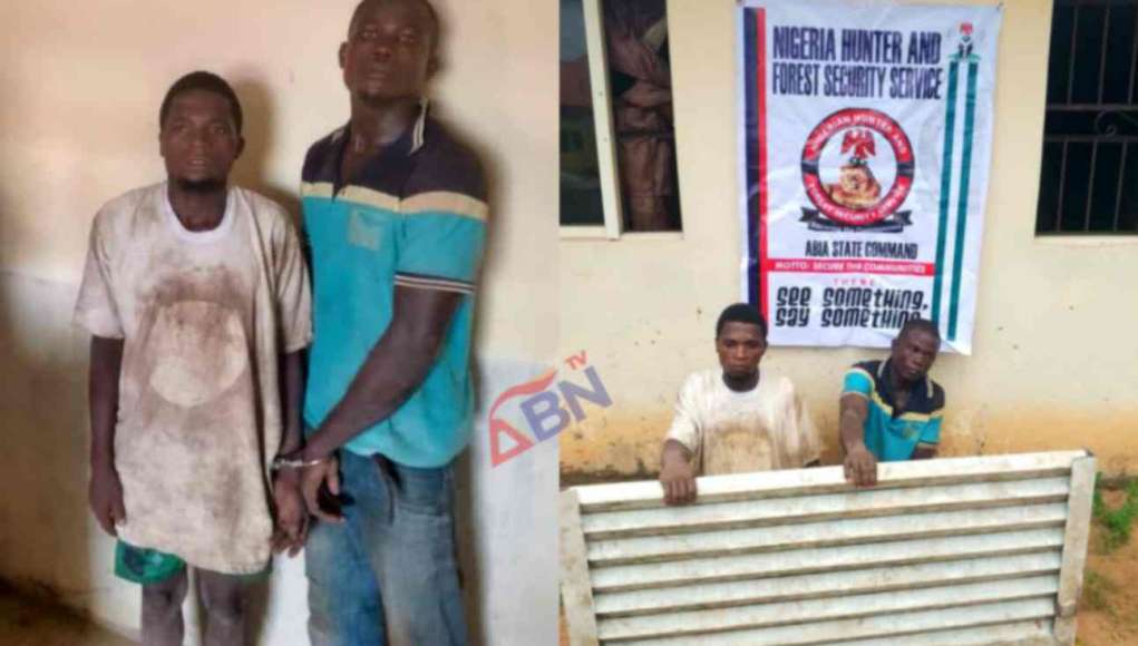 Abia Hunters Nab Suspected Pipeline Vandals (Photos)