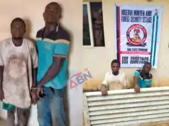 Abia Hunters Nab Suspected Pipeline Vandals (Photos) Abia Hunters Nab Suspected Pipeline Vandals (Photos)