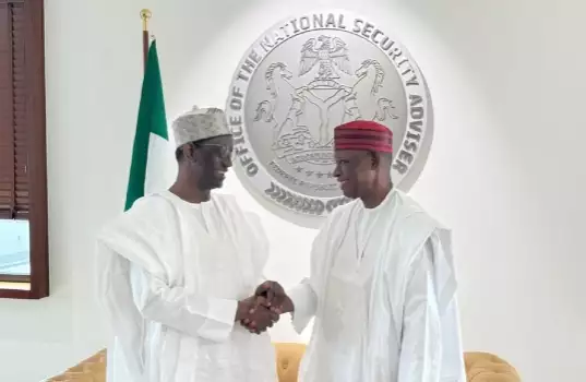 Kano Emirate Tussle: Gov. Abba Yusuf Meets With NSA, Nuhu Ribadu