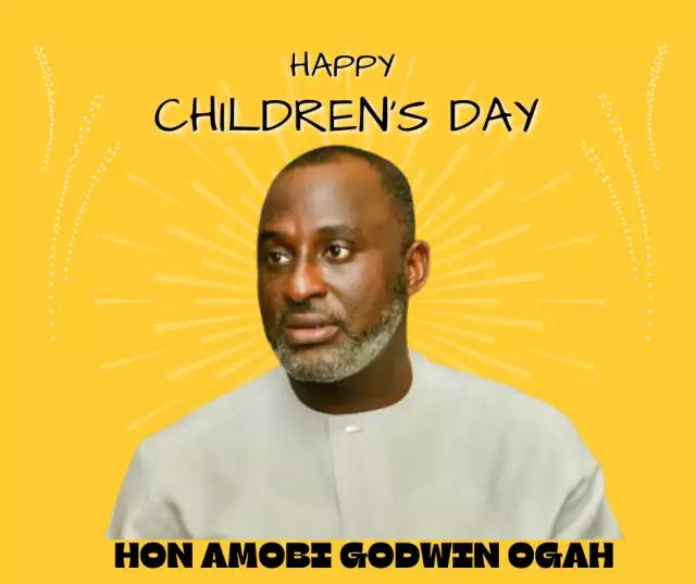 Nigerian Lawmaker Hon Ogah Joins Children’s Day Celebrations Nigerian Lawmaker Hon Ogah Joins Children's Day Celebrations
