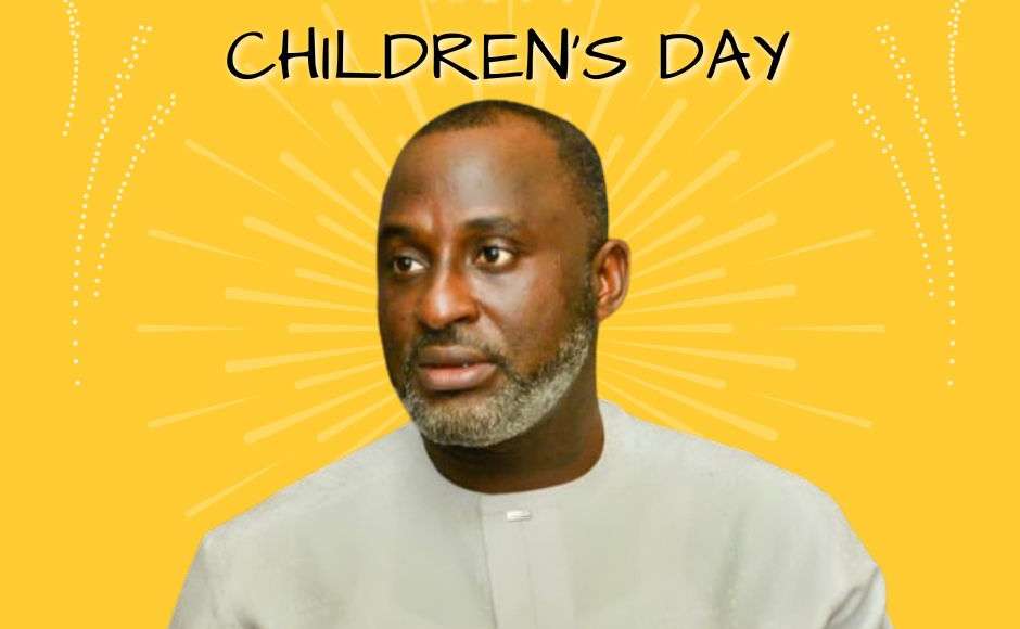 Nigerian Lawmaker Hon Ogah Joins Children's Day Celebrations