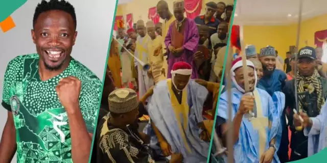 Ahmed Musa Bestowed With Chieftaincy Title In Yobe Ahmed Musa Bestowed With Chieftaincy Title In Yobe