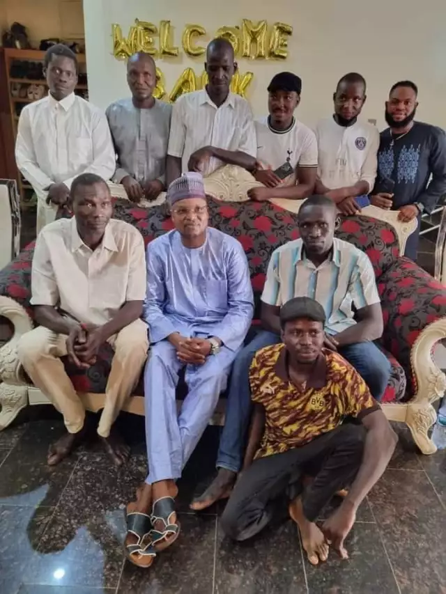 Abba Kyari’s Family Welcomes Him After Release From Prison (Photos) Abba Kyari’s Family Welcomes Him After Release From Prison (Photos)