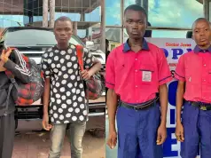 Two Boys Who Falsely Claimed To Have Killed Parents For Ritual Returned To Father (Photo) Two Boys Who Falsely Claimed To Have Killed Parents For Ritual Returned To Father (Photo)