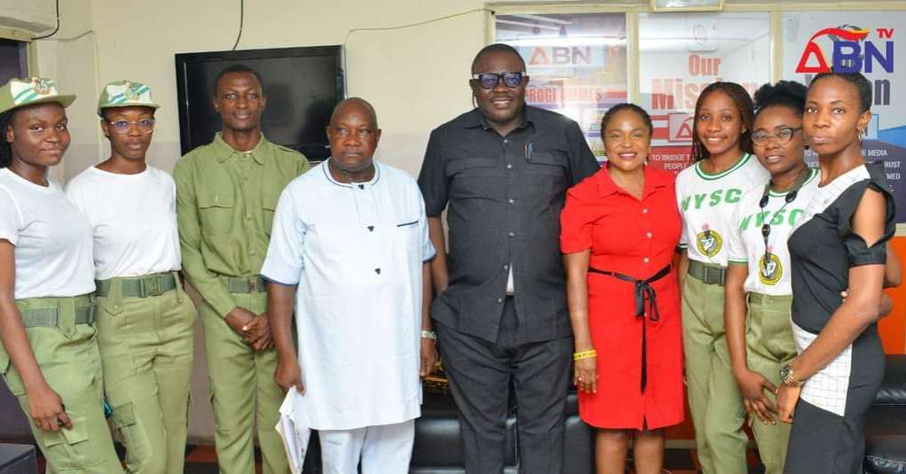 NYSC Officials Visit ABN TV, Commend Organization's Commitment To Corp Members' Welfare (Photos)
