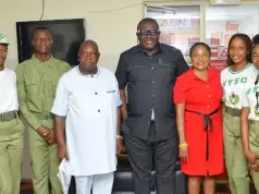 NYSC Officials Visit ABN TV, Commend Organization’s Commitment To Corp Members’ Welfare (Photos) NYSC Officials Visit ABN TV, Commend Organization's Commitment To Corp Members' Welfare (Photos)