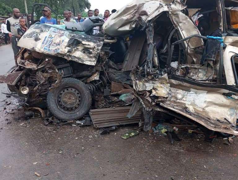 7 K!lled In Fatal Collision In Aba (Photos)