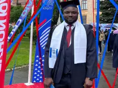29-Year-Old Moses Maduka Becomes First Nigerian To Excel In Mechatronics, Robotics From Russian University (Photos, Video) 29-Year-Old Moses Maduka Becomes First Nigerian To Excel In Mechatronics, Robotics From Russian University (Photos)