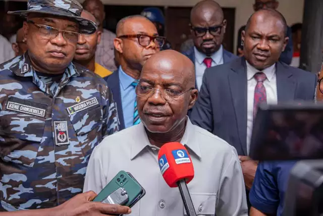 Gov. Otti Spits Fire Over Killing Of Policemen In Abia Gov. Otti Spits Fire Over Killing Of Policemen In Abia