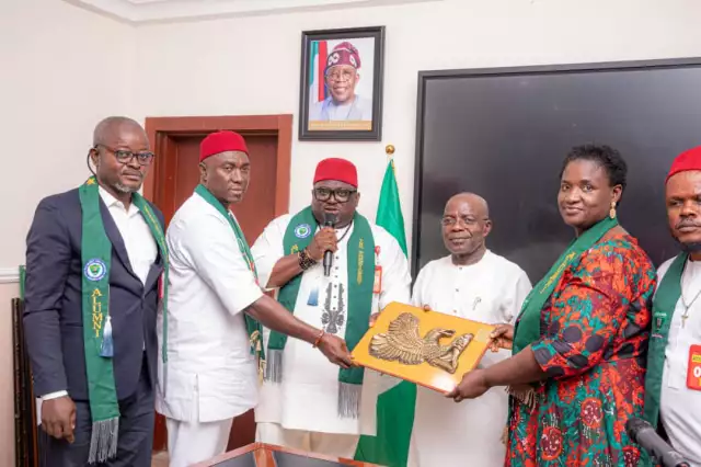 Gov. Otti Pledges Support As IMSU Alumni Association Holds Annual Convention In Abia (Photos) Gov. Otti Pledges Support As IMSU Alumni Association Holds Annual Convention In Abia (Photos)