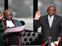 South African President, Ramaphosa Sworn-In For Second Term South African President, Ramaphosa Sworn-In For Second Term