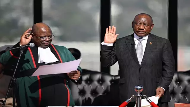 South African President, Ramaphosa Sworn-In For Second Term South African President, Ramaphosa Sworn-In For Second Term