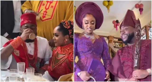Davido, Chioma Wed In Lavish Ceremony In Lagos