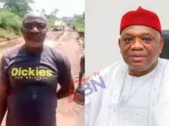 Senator Kalu Sympathizes With Ezeukwu Community Over Damaged Road Senator Kalu Sympathizes With Ezeukwu Community Over Damaged Road