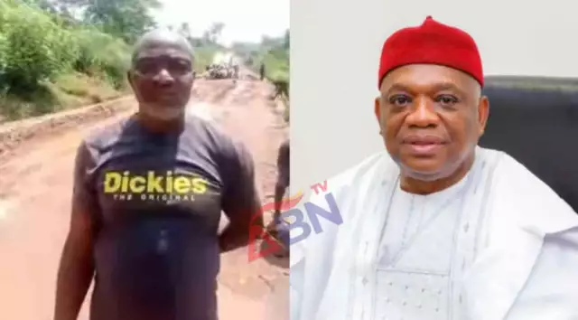 Senator Kalu Sympathizes With Ezeukwu Community Over Damaged Road Senator Kalu Sympathizes With Ezeukwu Community Over Damaged Road