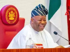 ‘We Will Be Eating, Protesters Can Go Protest’ – Akpabio Mocks Organisers ‘We Will Be Eating, Protesters Can Go Protest’ - Akpabio Mocks Organisers