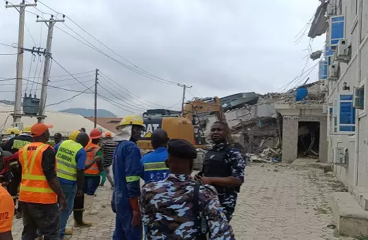 Another Building Collapses In Abuja, Four Rescued