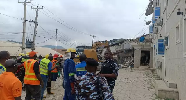 Another Building Collapses In Abuja, Four Rescued