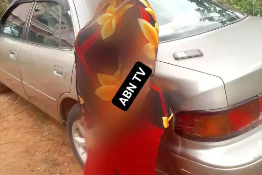 Man Cries Out For Help As Thieves Steal His Toyota Camry In Church In Abia Man Cries Out For Help As Thieves Steal His Toyota Camry In Church In Abia