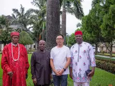 After Death Of Female Worker At Inner Galaxy Company, Otti Meets With Management, Threatens Sanctions On Non-compliance To Government Directives After Death Of Female Worker At Inner Galaxy Company, Otti Meets With Management, Threatens Sanctions On Non-compliance To Government Directives