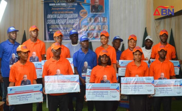 Okwun Ojah Foundation Empowers 10 Medical Students With N5 Million Scholarship (Photos, Video)