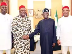 We Must Join Hands To Move Nigeria Forward, Anyim Says At Meeting With Tinubu